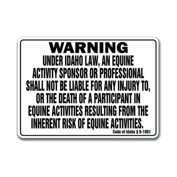 18 in Height, Aluminum, 18" x 12", WS-A-1218-Idaho